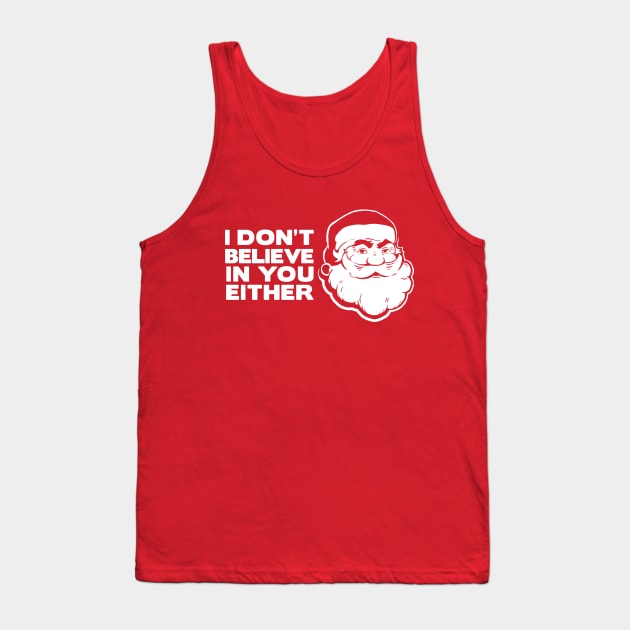 Disbelieving Santa Tank Top by Boots